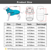 Reversible 3-Layer Dog Vest Jacket - Waterproof Winter Coat