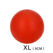 HOOPET Bite-Resistant Rubber Dog Ball - Solid Chew Toy for Puppies & Dogs