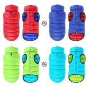 Reversible 3-Layer Dog Vest Jacket - Waterproof Winter Coat