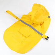 Reflective Tape Dog Raincoat - Large Pet Rain Jacket XS-XXL