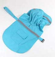 Reflective Tape Dog Raincoat - Large Pet Rain Jacket XS-XXL