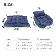 3-in-1 Multifunction Warm Bed Mat for Dogs and Cats