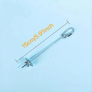 Stainless Steel Hanging Bird Feeder Fork for Fruit and Snacks