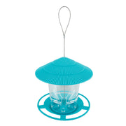 Hanging Outdoor Bird Feeder with Multiple Food Ports