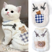 Cozy Plush Pet Vest - Fleece Sleeveless Coat