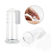 Soft Silicone Pet Finger Toothbrush - Dog and Cat Dental Brush