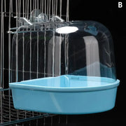 Hanging External Bird Bath for Parrots and Mynas