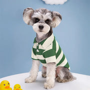 Summer Pet Polo Shirt - Casual Dog and Cat T-Shirt