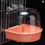 Hanging External Bird Bath for Parrots and Mynas