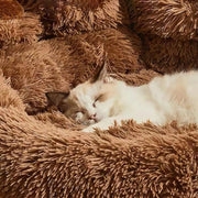 Warm Plush Sofa Bed for Small Dogs and Cats