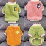 Small Dog Fleece Hoodie Coat - Warm Puppy Outfit for Chihuahuas