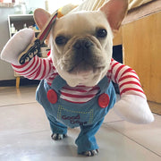 Adjustable Halloween Dog Costume - Small Pet Cosplay Outfit