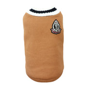 Collegiate Pet Sweater Vest - Winter Cat Sweatshirt Outfit