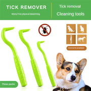 Pet Tick Remover Tweezer Set - Flea and Louse Removal Tool