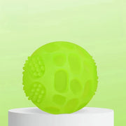 Glow-in-the-Dark TPR Squeaky Chew Ball for Dogs