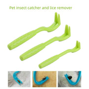 Pet Tick Remover Tweezer Set - Flea and Louse Removal Tool