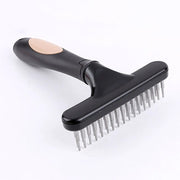Stainless Steel Undercoat Grooming Rake for Dogs and Long-Hair Cats
