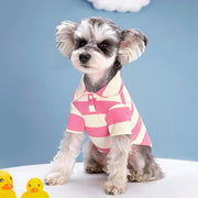 Summer Pet Polo Shirt - Casual Dog and Cat T-Shirt