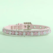 Pearl Rhinestone Pet Necklace Collar for Cats and Small Dogs