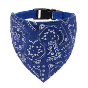Adjustable Bandana Collar for Dogs and Cats - Printed Neckerchief Style