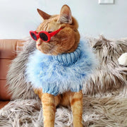 Fluffy Warm Dog Sweater - Autumn Winter Party Pet Pullover