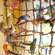Rope Climbing Net Adventure Toy for Parrots