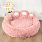 Warm Plush Sofa Bed for Small Dogs and Cats