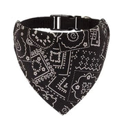 Adjustable Bandana Collar for Dogs and Cats - Printed Neckerchief Style