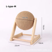 Sisal Rope Cat Scratching Ball Board for Paw Grinding