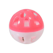 10-Piece Colorful Rolling Bell Ball Toy Set for Parrots