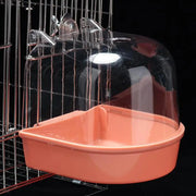 Hanging External Bird Bath for Parrots and Mynas