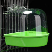 Hanging External Bird Bath for Parrots and Mynas