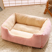 Soft Cushion Basket Bed for Cats and Small Dogs