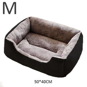 Soft Cushion Basket Bed for Cats and Small Dogs