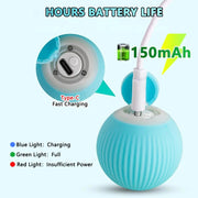 Smart Automatic Rolling Cat Ball Toy for Indoor Exercise