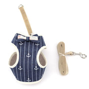 Mesh Pet Harness and Leash Set - Bowknot Cat and Puppy Vest