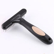 Stainless Steel Undercoat Grooming Rake for Dogs and Long-Hair Cats