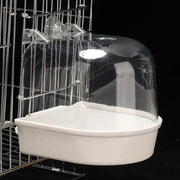Hanging External Bird Bath for Parrots and Mynas