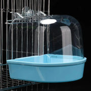 Hanging External Bird Bath for Parrots and Mynas