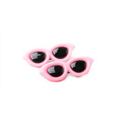 Heart Sunglasses Pet Hair Clips - Dog and Cat Bow Accessories