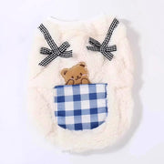 Cozy Plush Pet Vest - Fleece Sleeveless Coat