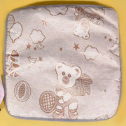 Semi-Enclosed Floral Cat Tent Bed - All-Season Pet Nest