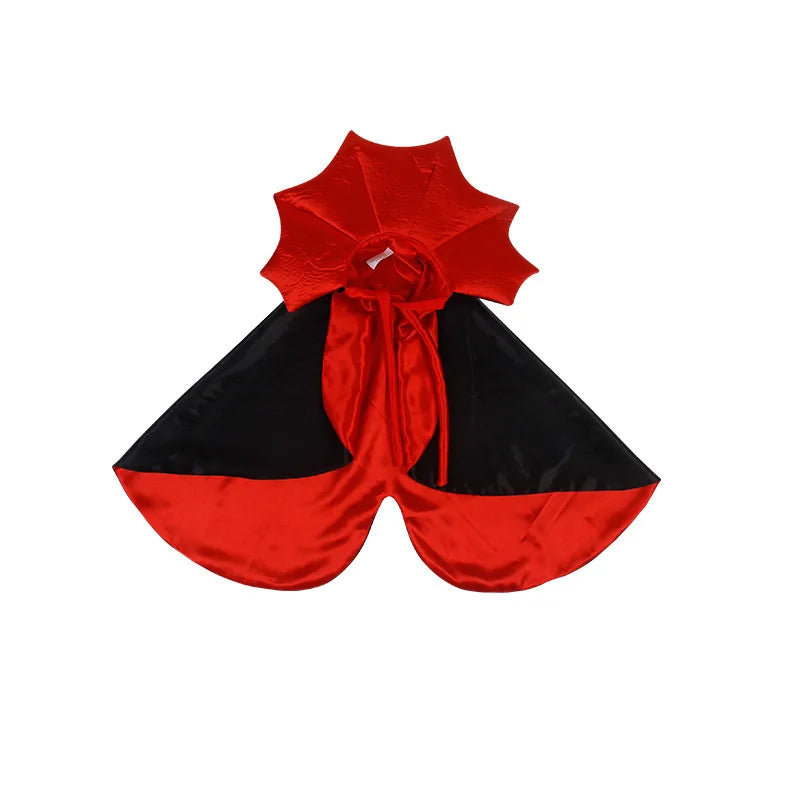 Vampire Cloak Pet Costume - Halloween Dog and Cat Outfit