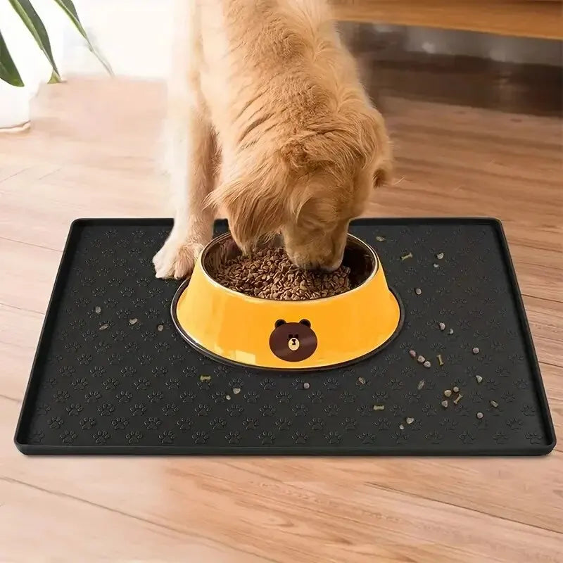 Silicone Pet Feeding Mat - Non-Slip Waterproof Placemat