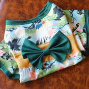 Japanese Style Pet Kimono Coat - Bow-Knot Cat and Dog Outfit