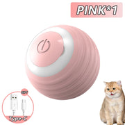 Smart Automatic Rolling Cat Ball Toy for Indoor Exercise