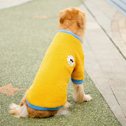 Big Dog Fleece Hoodie Jacket - Soft Warm Vest for Large Breeds
