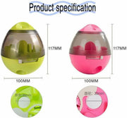 Interactive Dog Slow Feeder Treat Ball - IQ Training Toy
