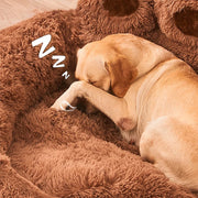 Warm Plush Sofa Bed for Small Dogs and Cats