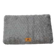 3D Foam Orthopedic Crate Bed with Washable Faux Fur Cover